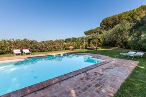 tenuta la valle - ville vacanze in toscana - piscina privata di villa gambino